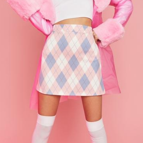 CANDY JEEPIN' AROUND MINI SKIRT Dolls Kill/Sugar Thrillz - Picture 3 of 7